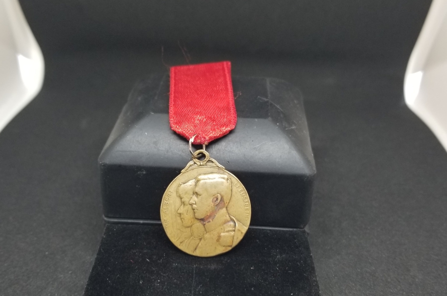 1. DÜNYA SAVAŞI İNGİLİZ - FRANSIZ EĞİTİM KAMPI HATIRASI MADALYA