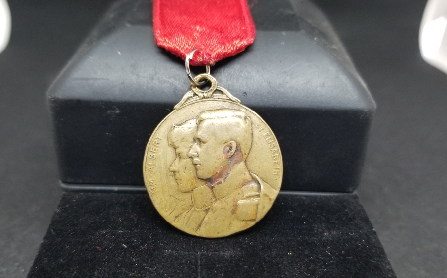 1. DÜNYA SAVAŞI İNGİLİZ - FRANSIZ EĞİTİM KAMPI HATIRASI MADALYA