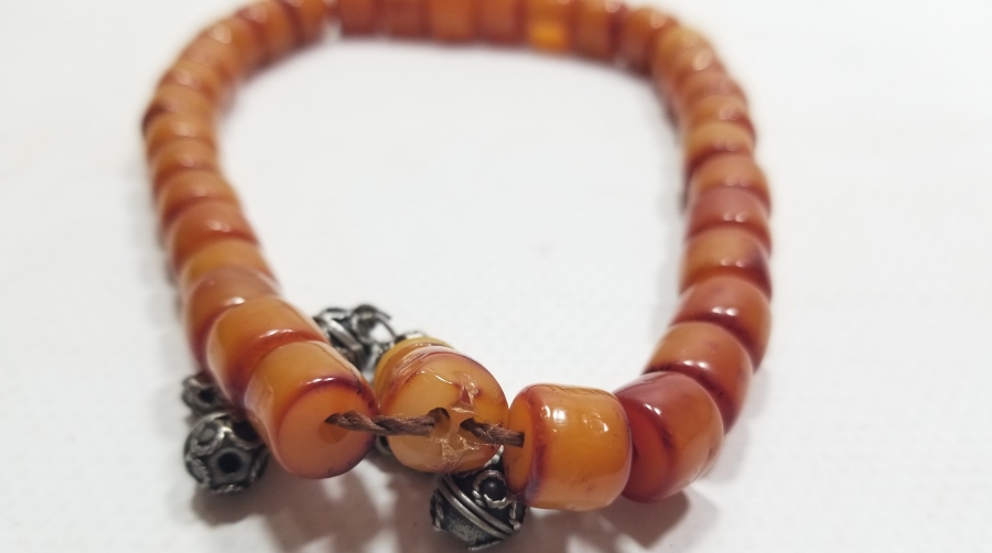 ORİJİNAL PÜSKÜLÜYLE OSMANLI DÖNEMİ MİSKEVİ BAĞA TESPİH