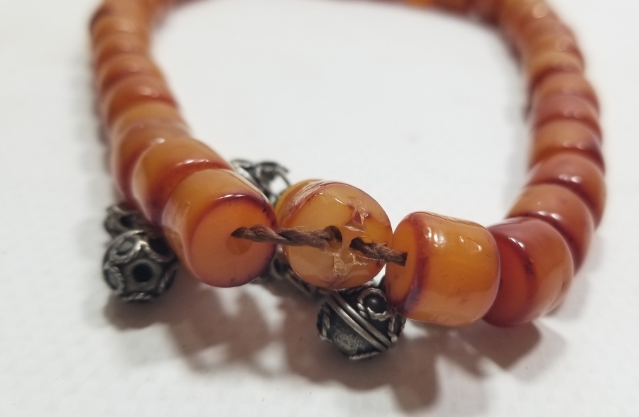 ORİJİNAL PÜSKÜLÜYLE OSMANLI DÖNEMİ MİSKEVİ BAĞA TESPİH