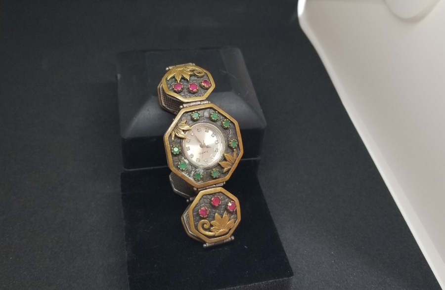 ANTİKA GÜMÜŞ KOL SAATİ