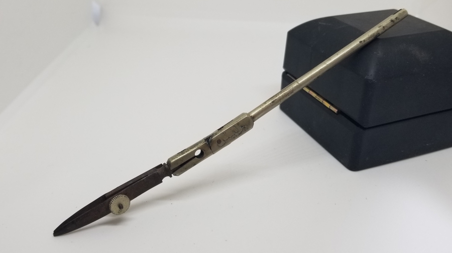 ÜZERİ OSMANLICA YAZILI NADİR OSMANLI DÖNEMİ PERGEL