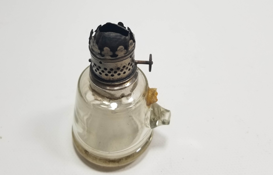 HALİYLE KONDİSYONDA OSMANLI DÖNEMİ TUTMAÇLI GAZ LAMBASI