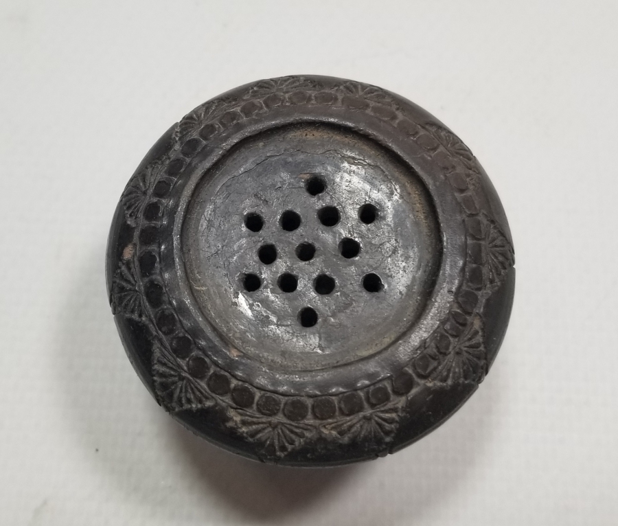 OSMANLI DÖNEMİ TOPHANE YAPIMI ÇOK NADİR TOPRAK TUĞRAKEŞ RIHDANI - FERMAN RIHDANI