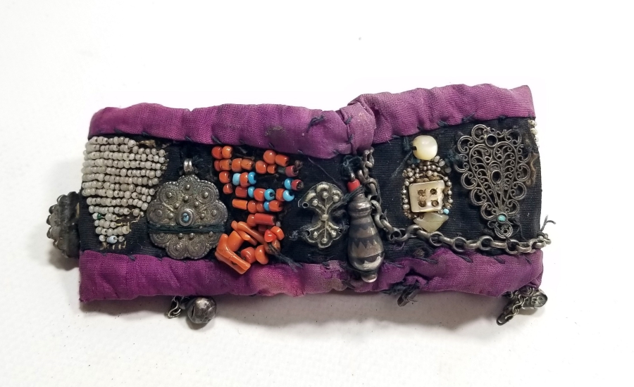 OSMANLI DÖNEMİ NADİR TİPTE ŞAMANİK GELİN KOLLUĞU