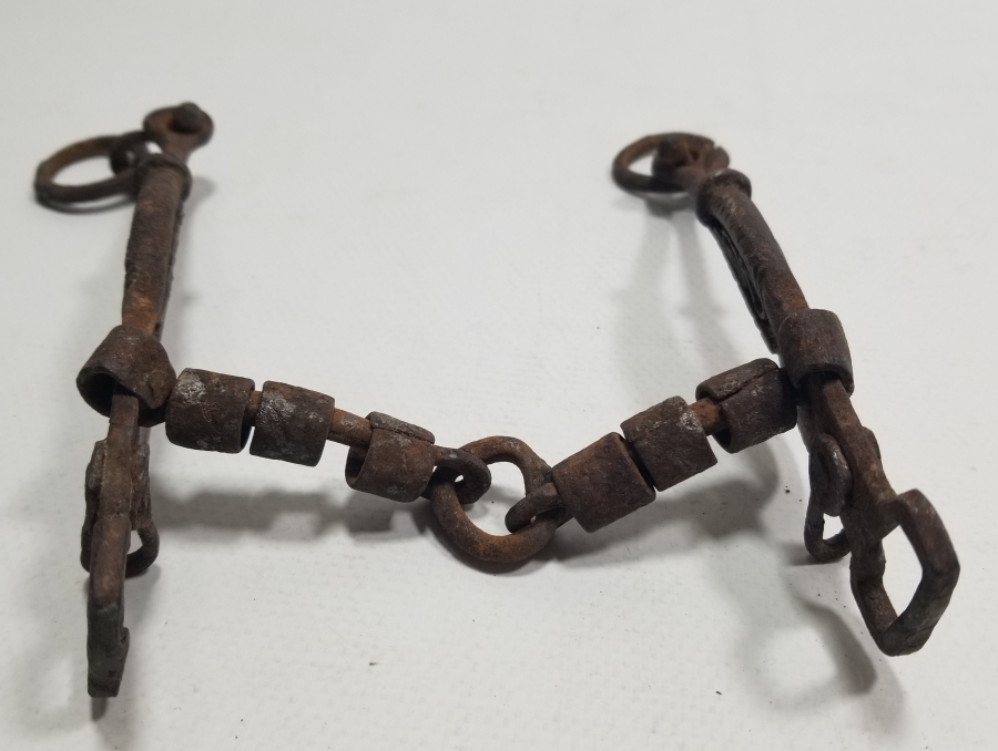 OSMANLI DÖNEMİ NADİR YENİÇERİ DEMİR SANATI AT GEMİ