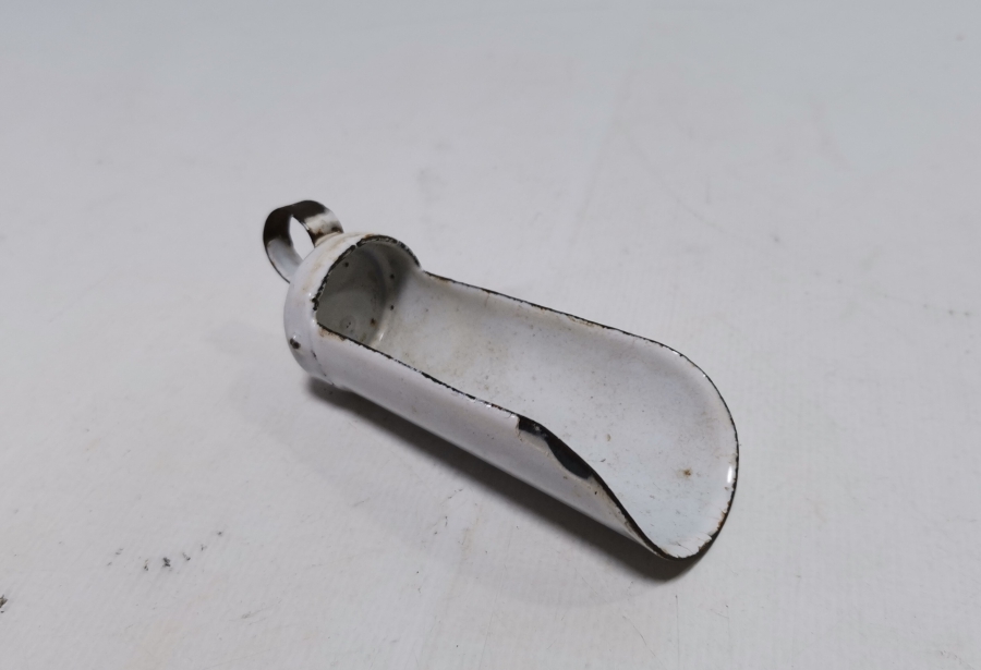 OSMANLI DÖNEMİ ÇOK NADİR MİNİ EMAYE KAHVE KÜREĞİ