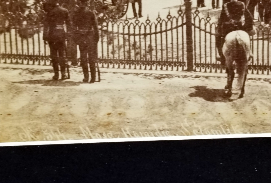 HAMİDİYE CAMİİ'NDE ABDÜLHAMİD HAN'IN CUMA SELAMLIĞI KONULU BÜYÜK BOY NADİR FOTOĞRAF