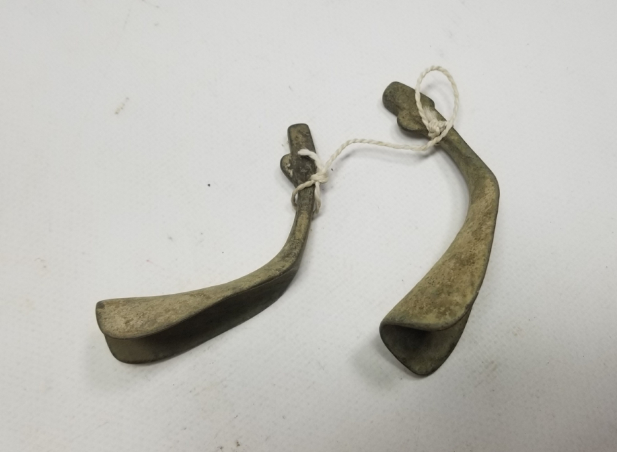 İKİ ADET OSMANLI DÖNEMİ KERATA - AYAKKABI ÇEKECEĞİ