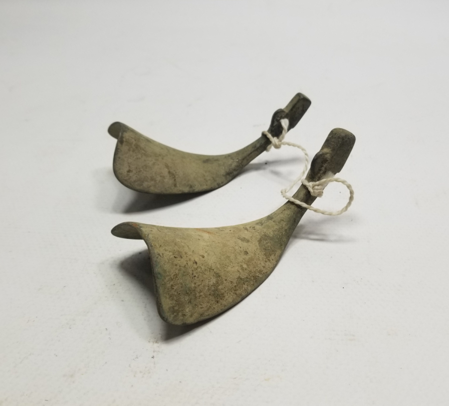 İKİ ADET OSMANLI DÖNEMİ KERATA - AYAKKABI ÇEKECEĞİ