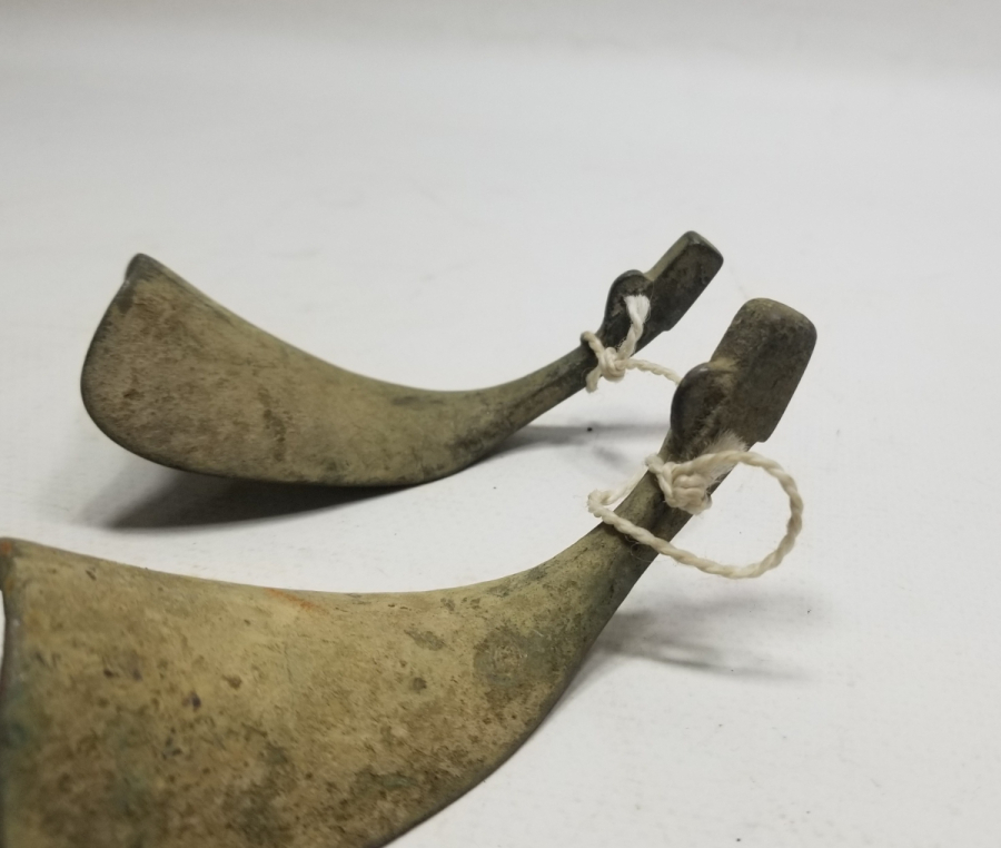 İKİ ADET OSMANLI DÖNEMİ KERATA - AYAKKABI ÇEKECEĞİ