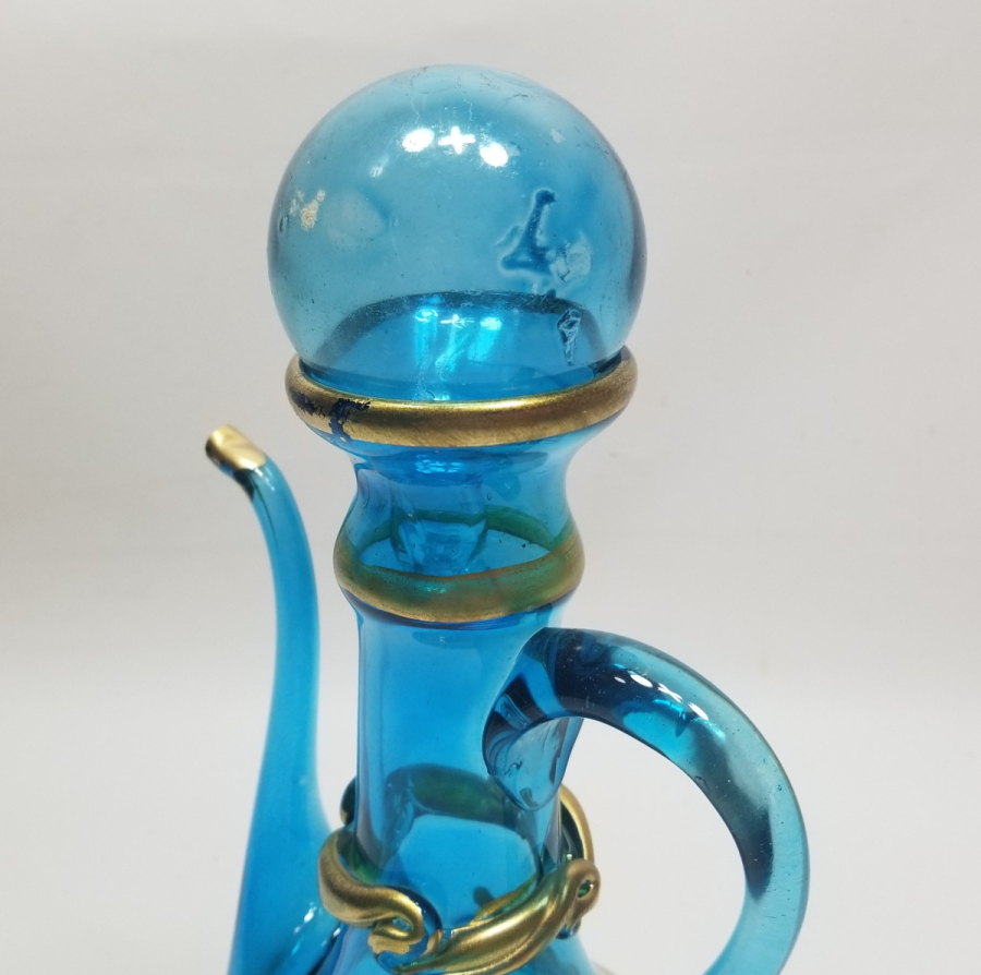 KOPARMA İŞÇİLİKLİ ANTİKA CAM ZEMZEMLİK