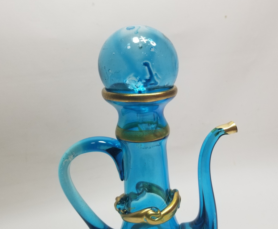 KOPARMA İŞÇİLİKLİ ANTİKA CAM ZEMZEMLİK