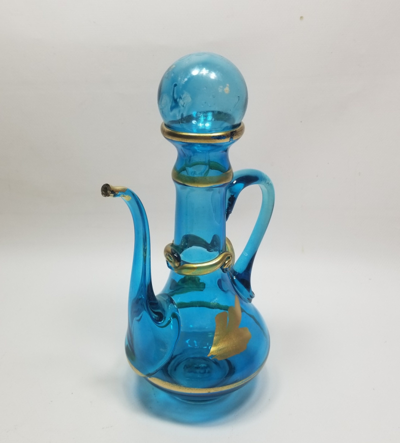 KOPARMA İŞÇİLİKLİ ANTİKA CAM ZEMZEMLİK