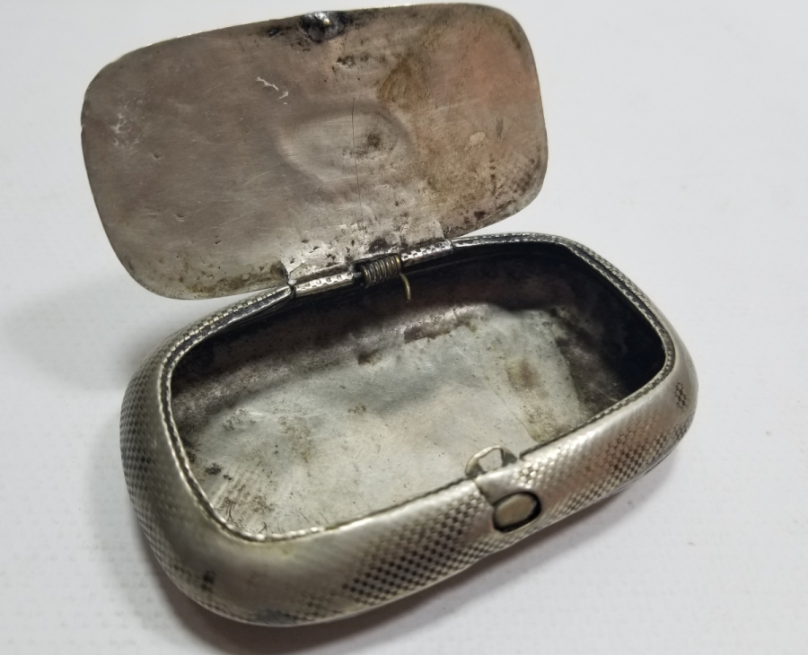 OSMANLI DÖNEMİ SAVATLI GÜMÜŞ SİGARA TABAKASI