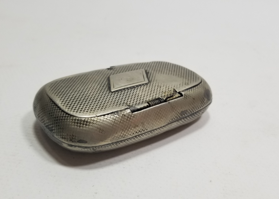 OSMANLI DÖNEMİ SAVATLI GÜMÜŞ SİGARA TABAKASI