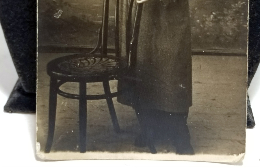 CUMHURİYET BAŞLARI SİYAH-BEYAZ ANTİKA SUBAY FOTOĞRAFI