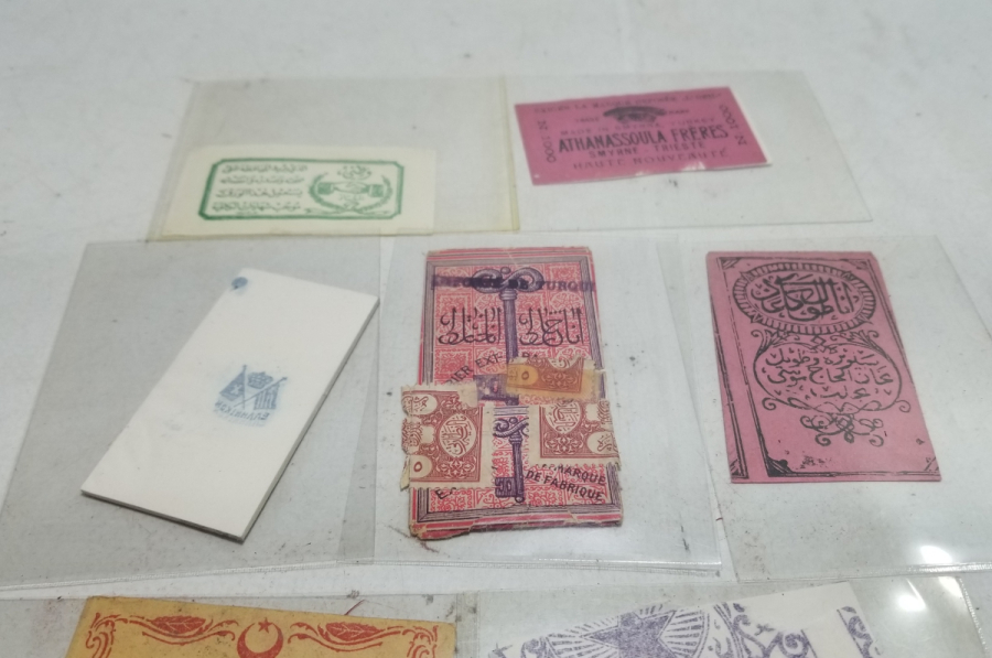 OSMANLI DÖNEMİ SİGARA KAĞITLARI LOTU