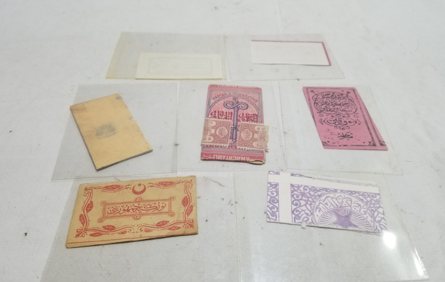 OSMANLI DÖNEMİ SİGARA KAĞITLARI LOTU