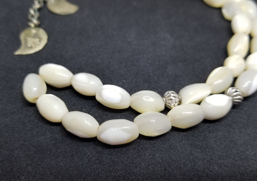 GÜMÜŞ PÜSKÜLLÜ OSMANLI DÖNEMİ KEMANE TORNA SEDEF TESPİH