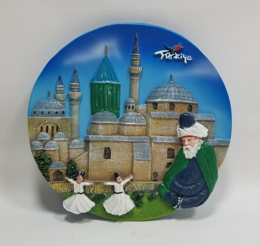 KABARTMA İŞÇİLİKLİ KONYA YAPIMI DUVAR TABAĞI