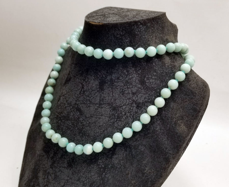 DOĞAL AQUAMARİN TAŞLI KOLYE GERDANLIK