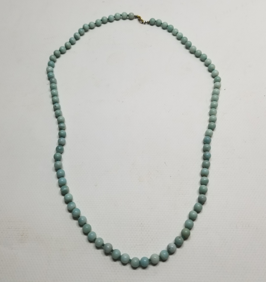 DOĞAL AQUAMARİN TAŞLI KOLYE GERDANLIK