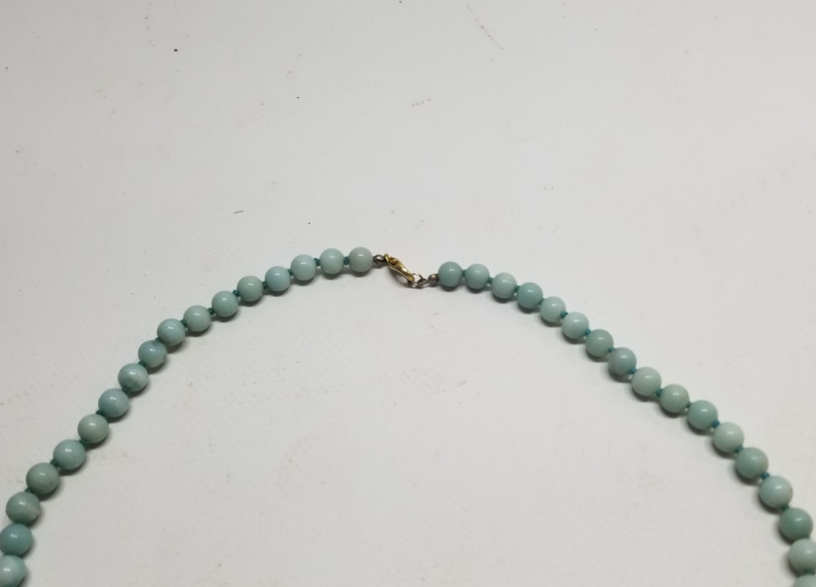 DOĞAL AQUAMARİN TAŞLI KOLYE GERDANLIK