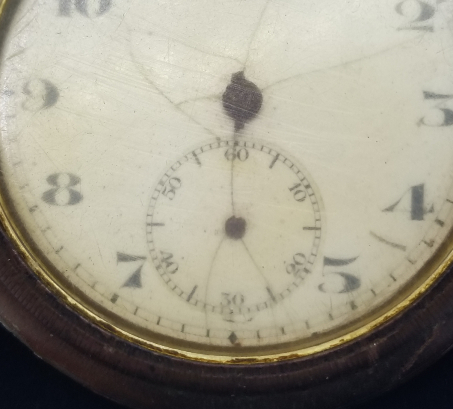 OSMANLI DÖNEMİ ARKASI OSMANLICA YAZILI BÜYÜK BOY OMEGA CEP SAATİ