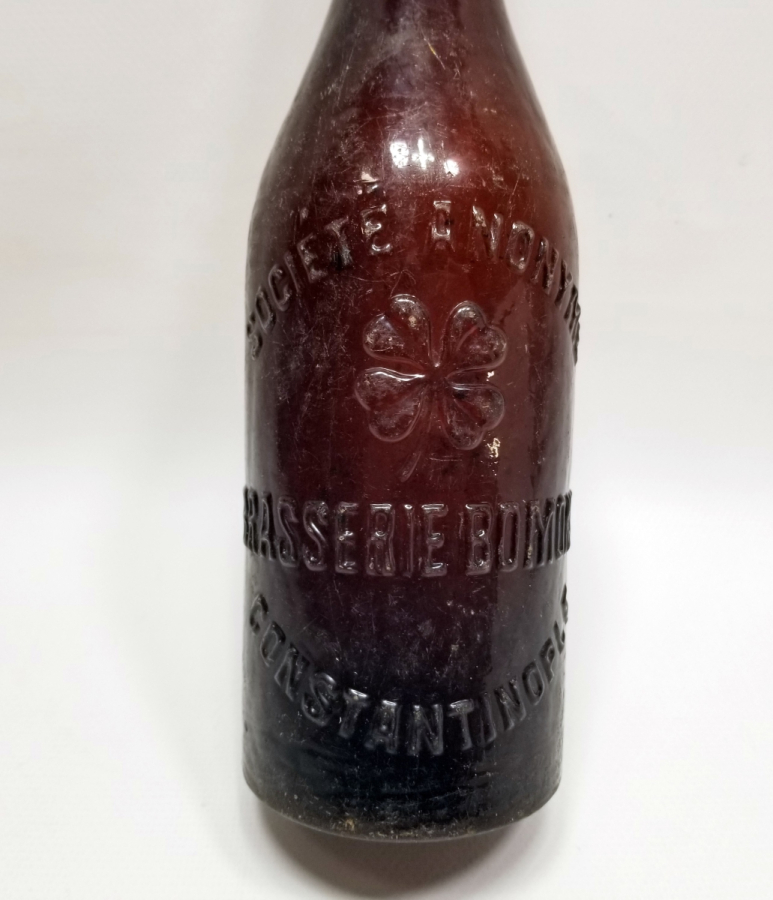 OSMANLI DÖNEMİ NADİR BOMONTİ BİRA ŞİŞESİ