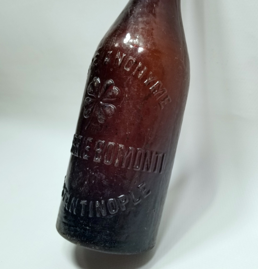 OSMANLI DÖNEMİ NADİR BOMONTİ BİRA ŞİŞESİ