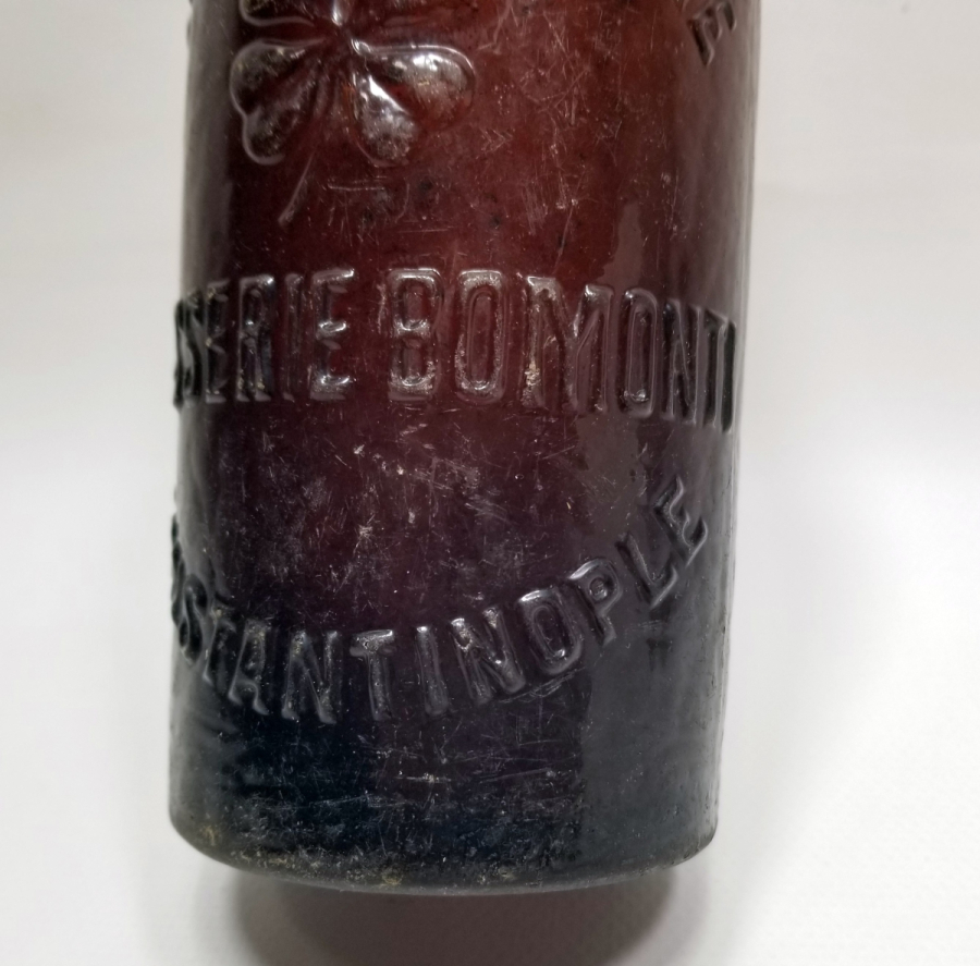 OSMANLI DÖNEMİ NADİR BOMONTİ BİRA ŞİŞESİ