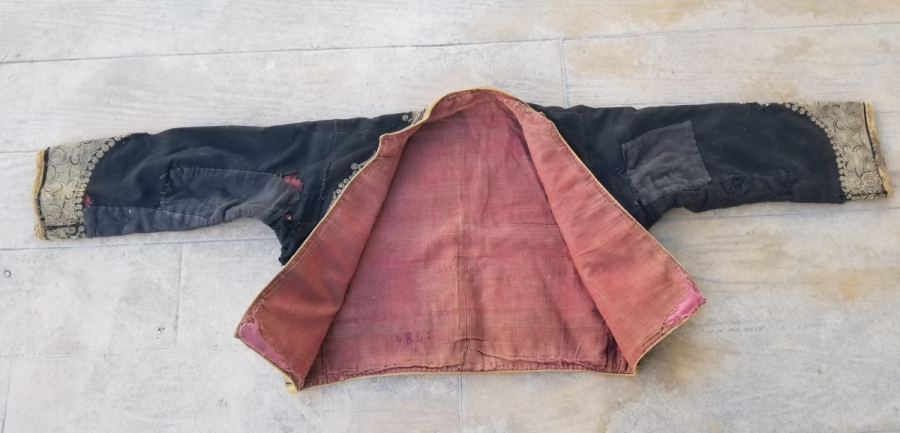 GÜMÜŞ SIRMA İŞÇİLİKLİ OSMANLI DÖNEMİ GELİN CEPKENİ