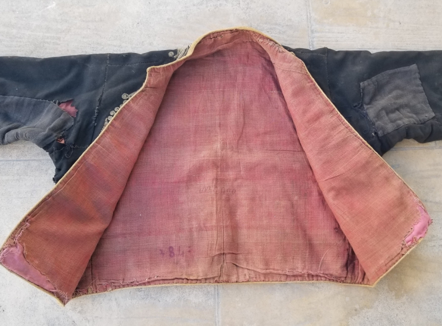 GÜMÜŞ SIRMA İŞÇİLİKLİ OSMANLI DÖNEMİ GELİN CEPKENİ