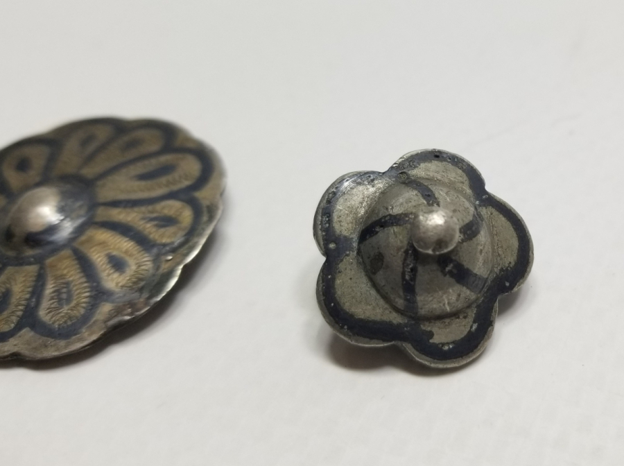 OSMANLI DÖNEMİ SAVATLI GÜMÜŞ ÇERKES KEMER PARÇALARI