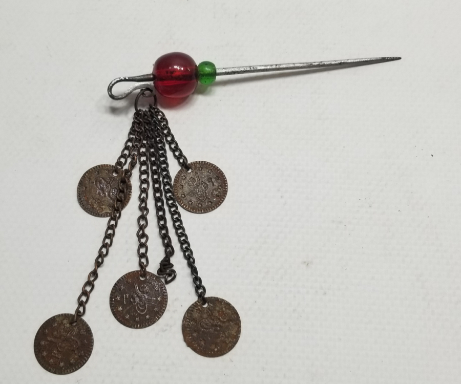 ANTİKA EL YAPIMI BAŞ İĞNESİ