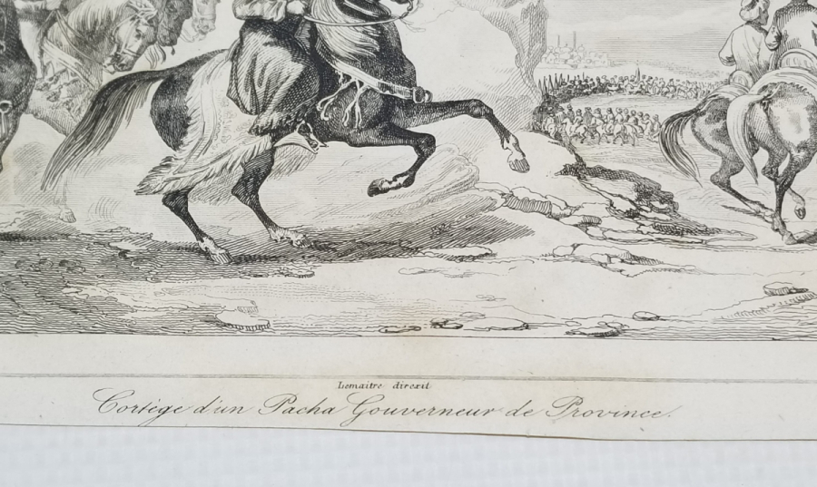 OSMANLI SAVAŞ ALANI GÖRSELLİ OSMANLI DÖNEMİ BASKI GRAVÜR