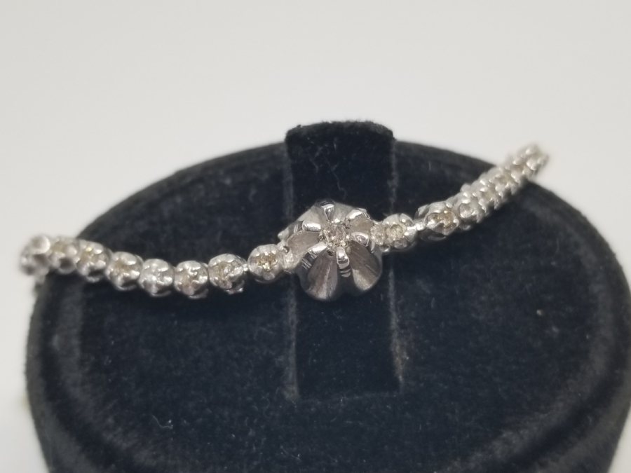 PIRLANTA TAŞLI ÖZEL YAPIM BİLEKLİK