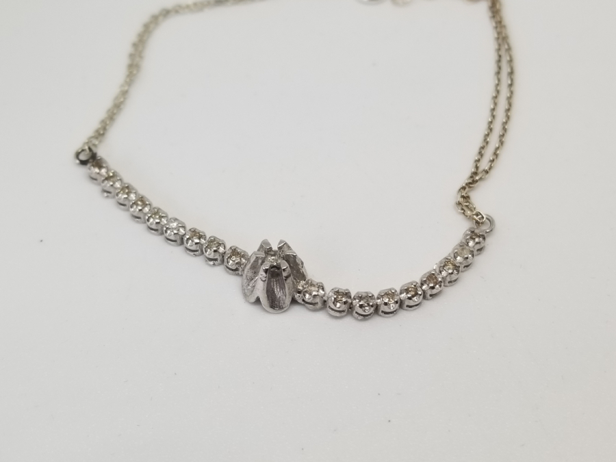 PIRLANTA TAŞLI ÖZEL YAPIM BİLEKLİK