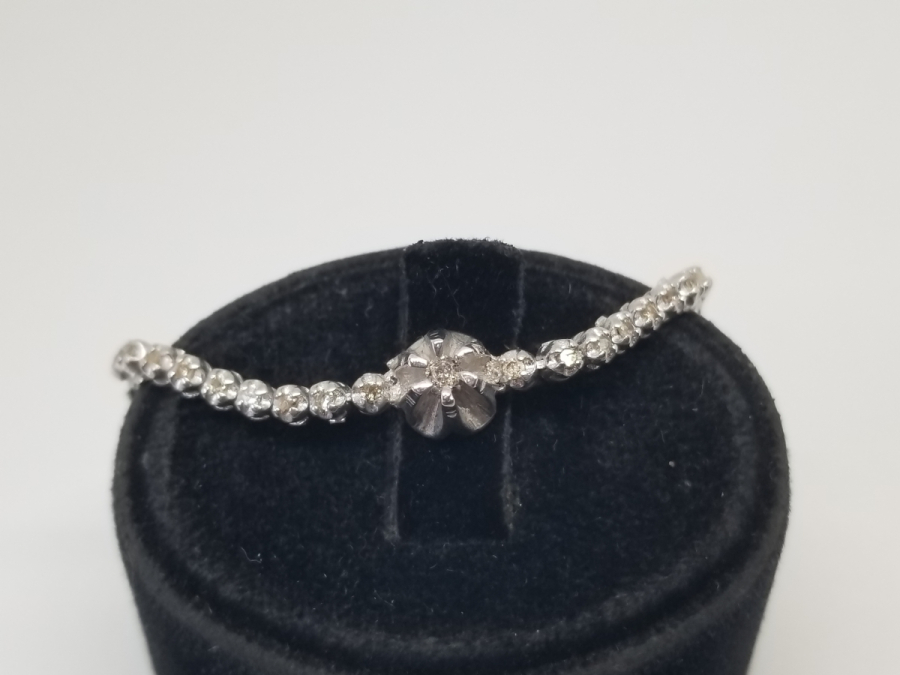 PIRLANTA TAŞLI ÖZEL YAPIM BİLEKLİK