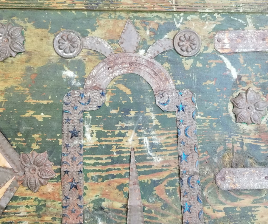 OSMANLI DÖNEMİ NADİR SELVİLİ VE AY YILDIZLI SANDIK