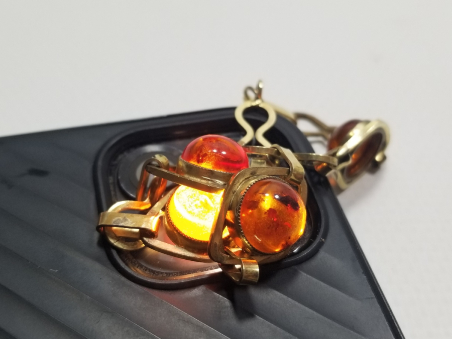 AMERİKAN YAPIMI ÖZEL TASARIM DAMLA KEHRİBAR BİLEKLİK