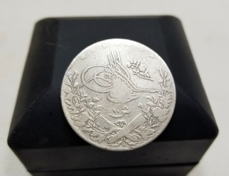 MEHMET REŞAT DÖNEMİ GÜMÜŞ MISIR 10 KURUŞ