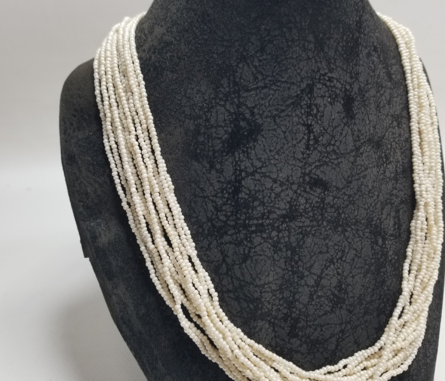 OSMANLI DÖNEMİ İNCİ FORMLU OPAL GERDANLIK