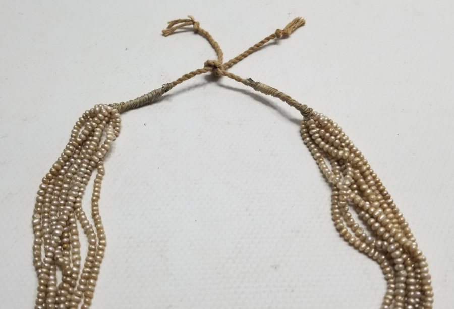 OSMANLI DÖNEMİ BÜYÜK BOY TAM TUR İNCİ GERDANLIK