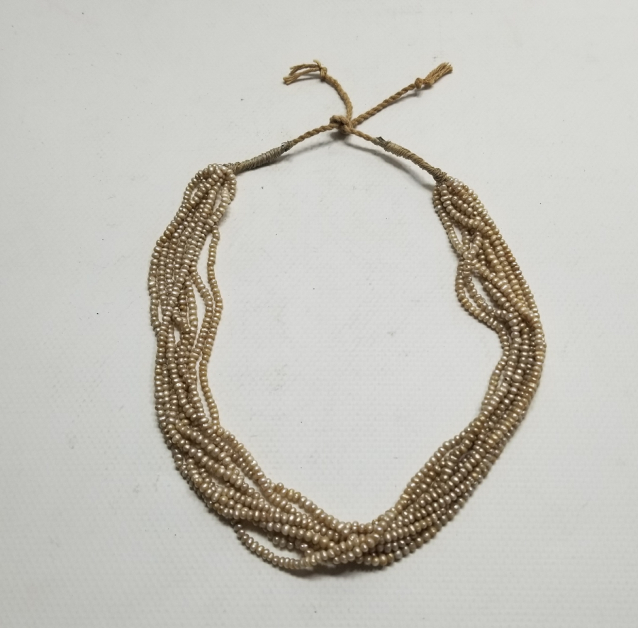 OSMANLI DÖNEMİ BÜYÜK BOY TAM TUR İNCİ GERDANLIK