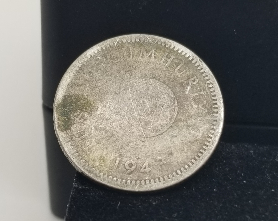 1947 YILI GÜMÜŞ 50 KURUŞ