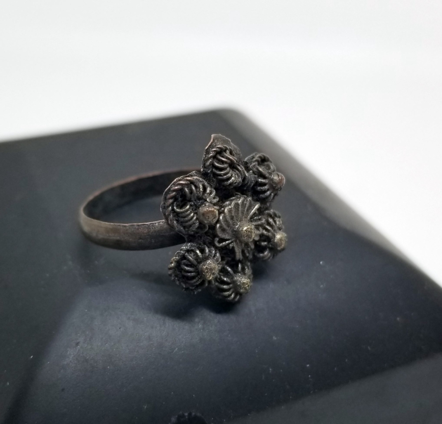 YOKLUK DÖNEMİ OSMANLI EL YAPIMI YÜZÜK