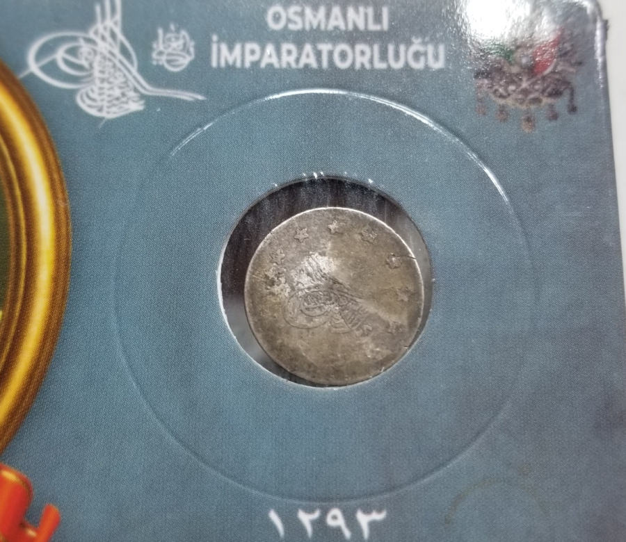 SULTAN ABDÜLHAMİD HAN DÖNEMİ GÜMÜŞ 1 KURUŞ MECİDİYE PARA