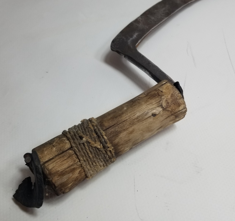 ÜZERİ İŞLEMELİ OSMANLI DÖNEMİ NADİR TİPTE ORAK